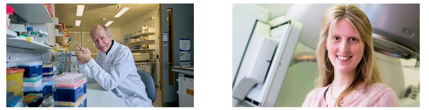 Professor Anna Kirby and Professor Uwe Oelfke