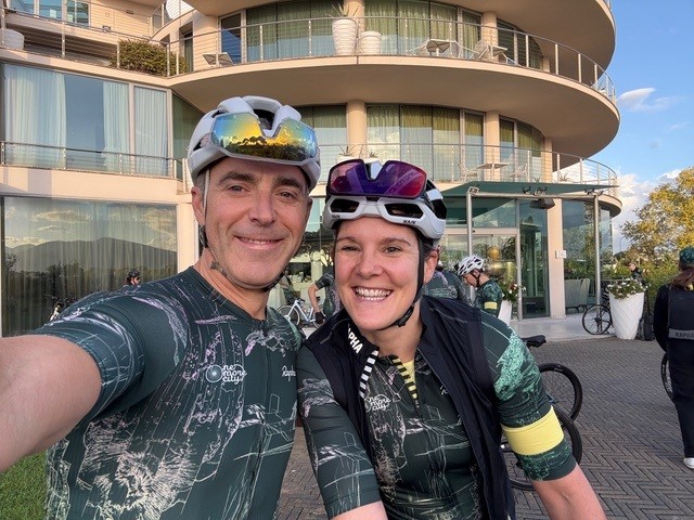 Dan with Lyndsay (Credit: Dan Dale)