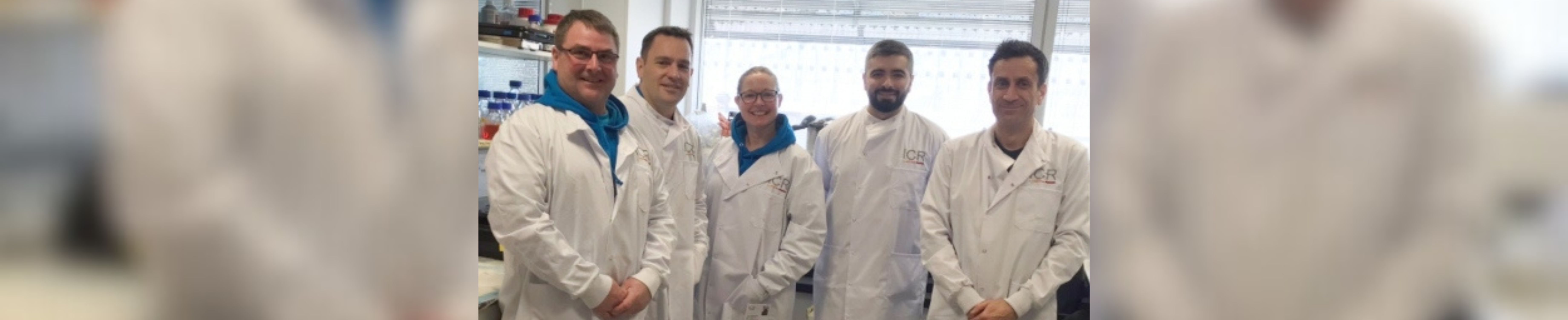 Ollie Young Foundation lab visit