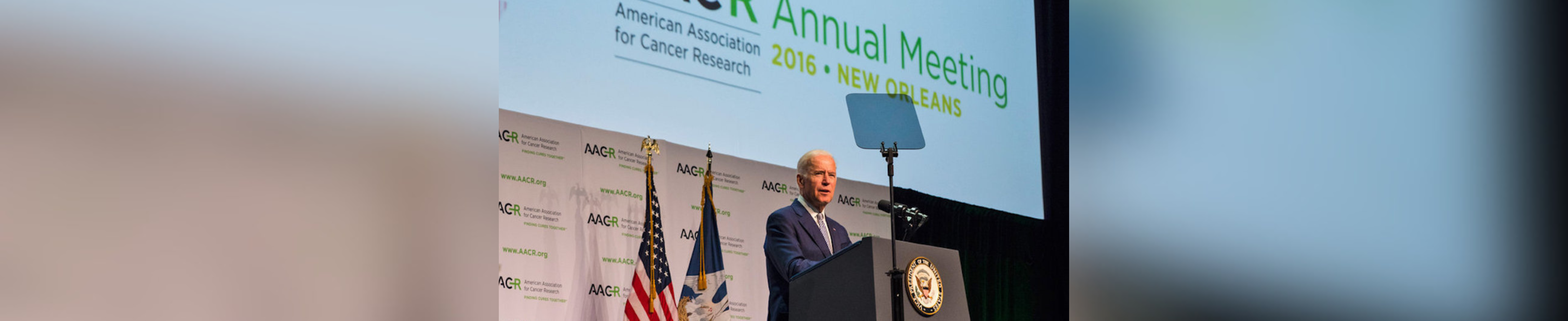 Vice President Joe Biden at AACR