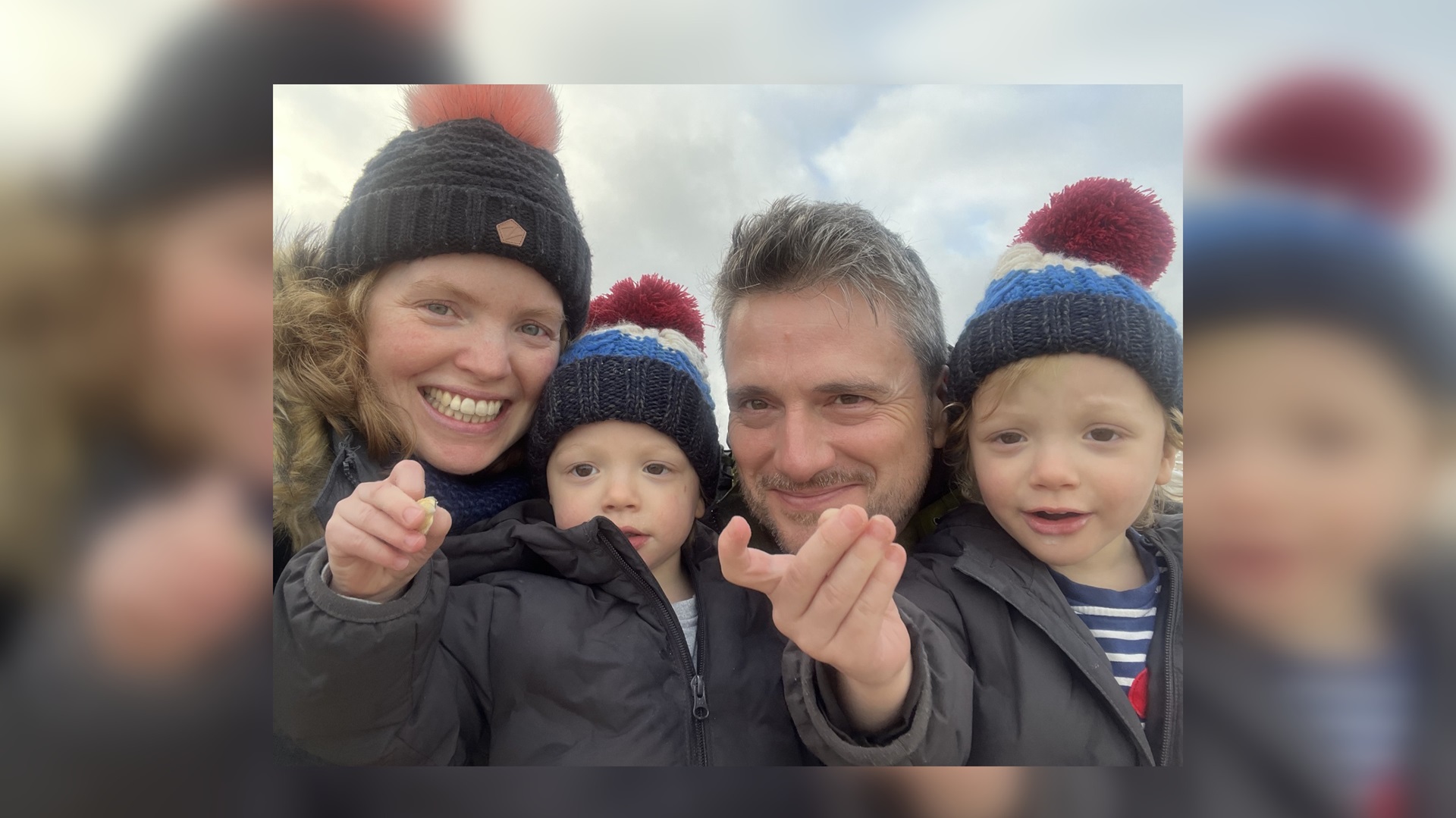 Bea Buckley with her family