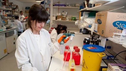 Victoria Roulstone is studying for a PhD funded by the Oracle Cancer Trust