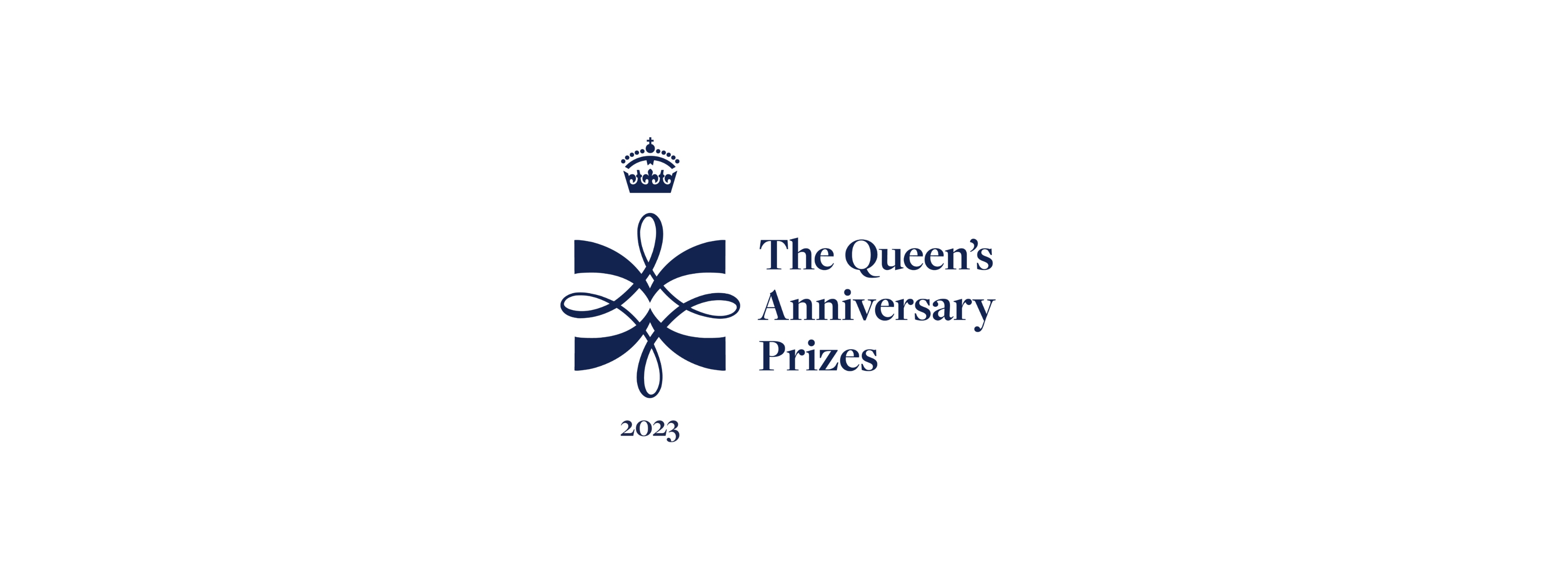 Queen's Anniversary Prizes logo 2023