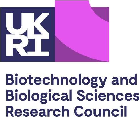 Logo for the biotechnology and biological sciences research council