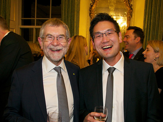 Ian Judson and Paul Huang at 10 downing st content Ian Judson and Paul Huang at 10 downing st content