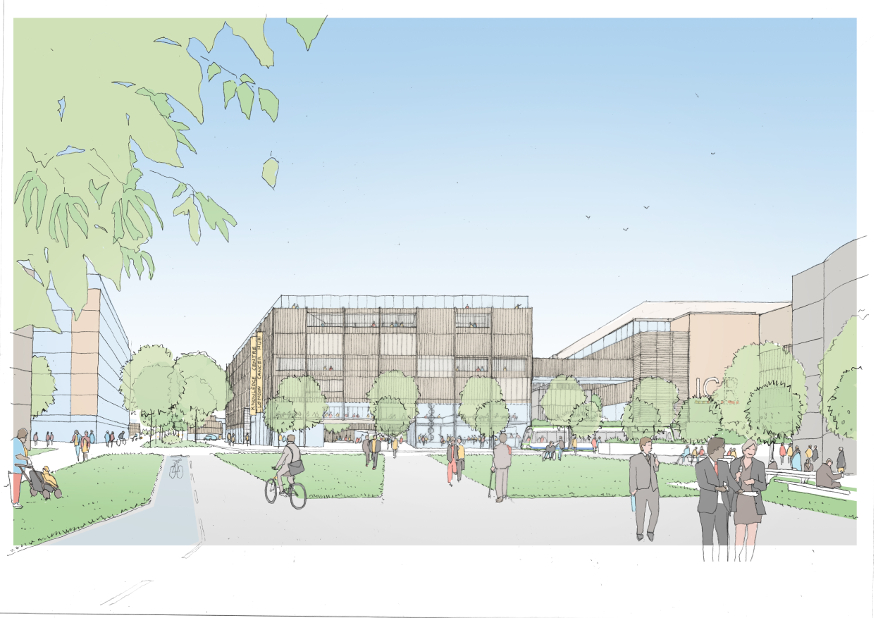 The London Cancer Hub (artist's impression)