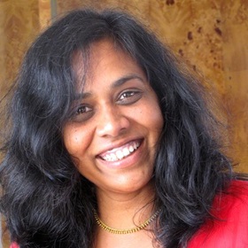Headshot of Vasundara Srinivasan