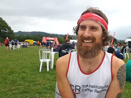 Adam Lee, ICR fundraiser and ultramarathon runner Adam Lee, ICR fundraiser and ultramarathon runner